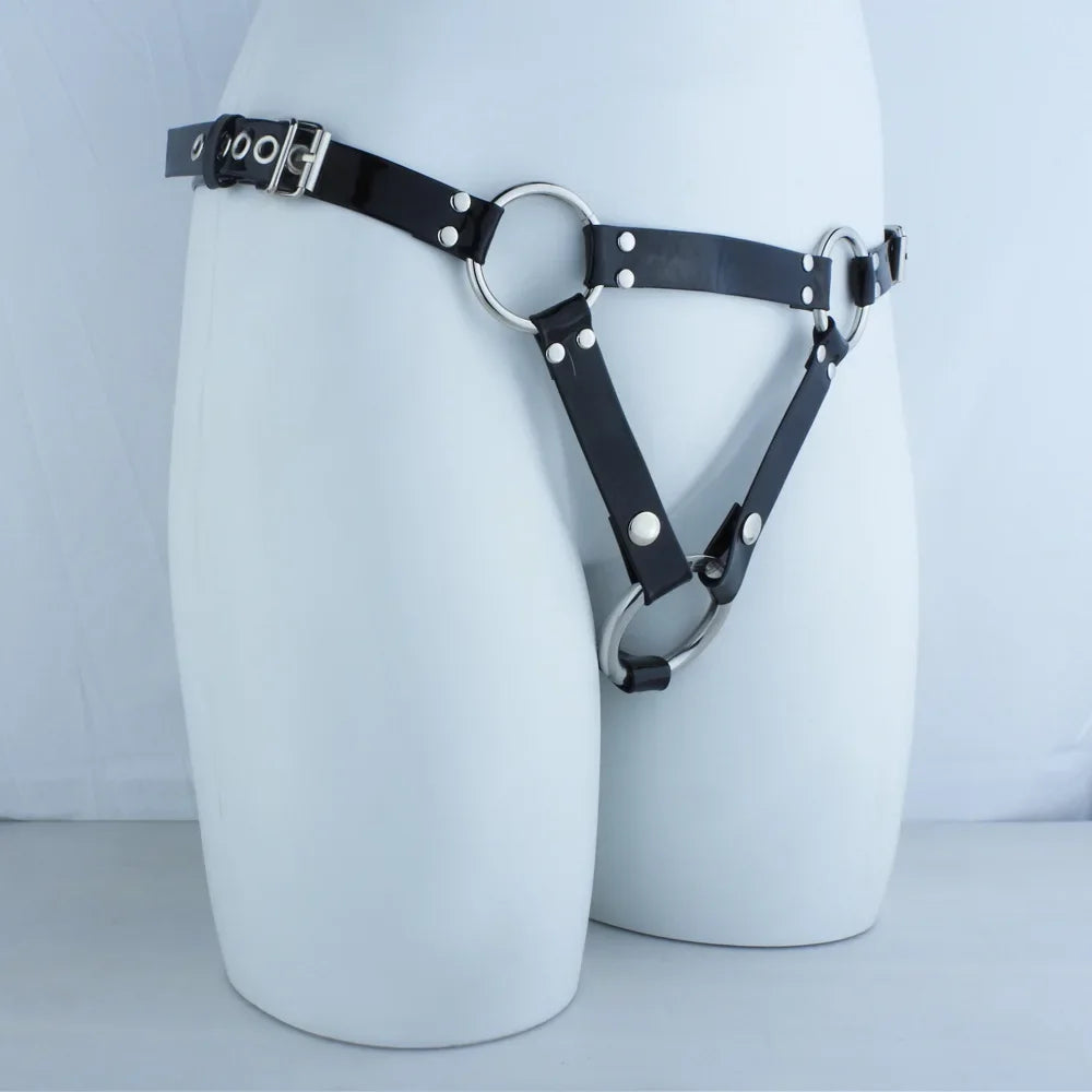 Leather Chastity Belt