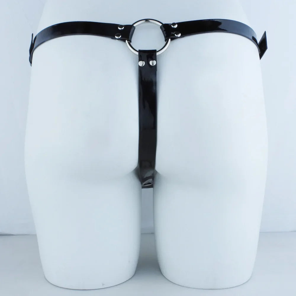 Leather Chastity Belt