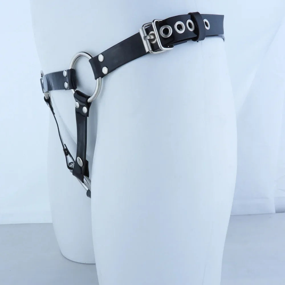 Leather Chastity Belt