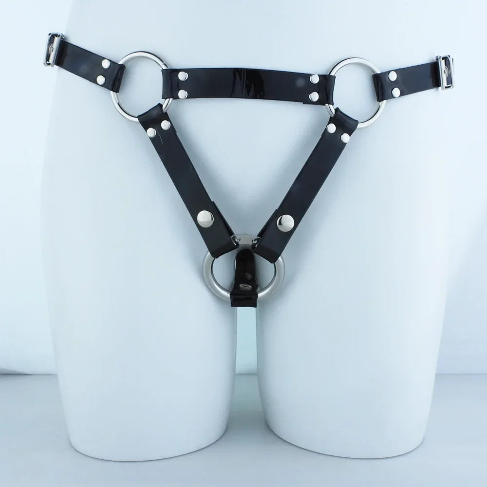 Leather Chastity Belt